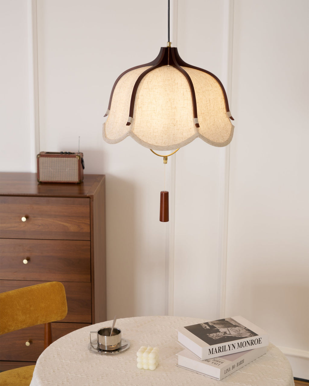 WINTHROP CRYSTAL DROPLET HANGING LIGHT