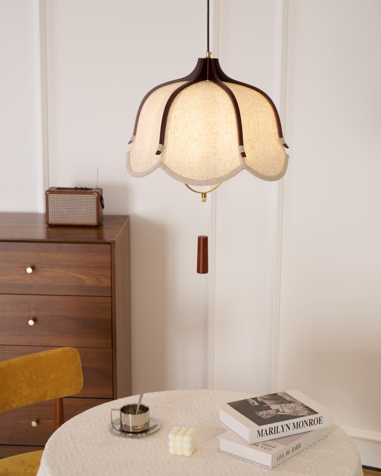 WINTHROP CRYSTAL DROPLET HANGING LIGHT