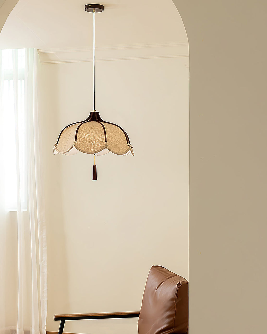 WINTHROP CRYSTAL DROPLET HANGING LIGHT