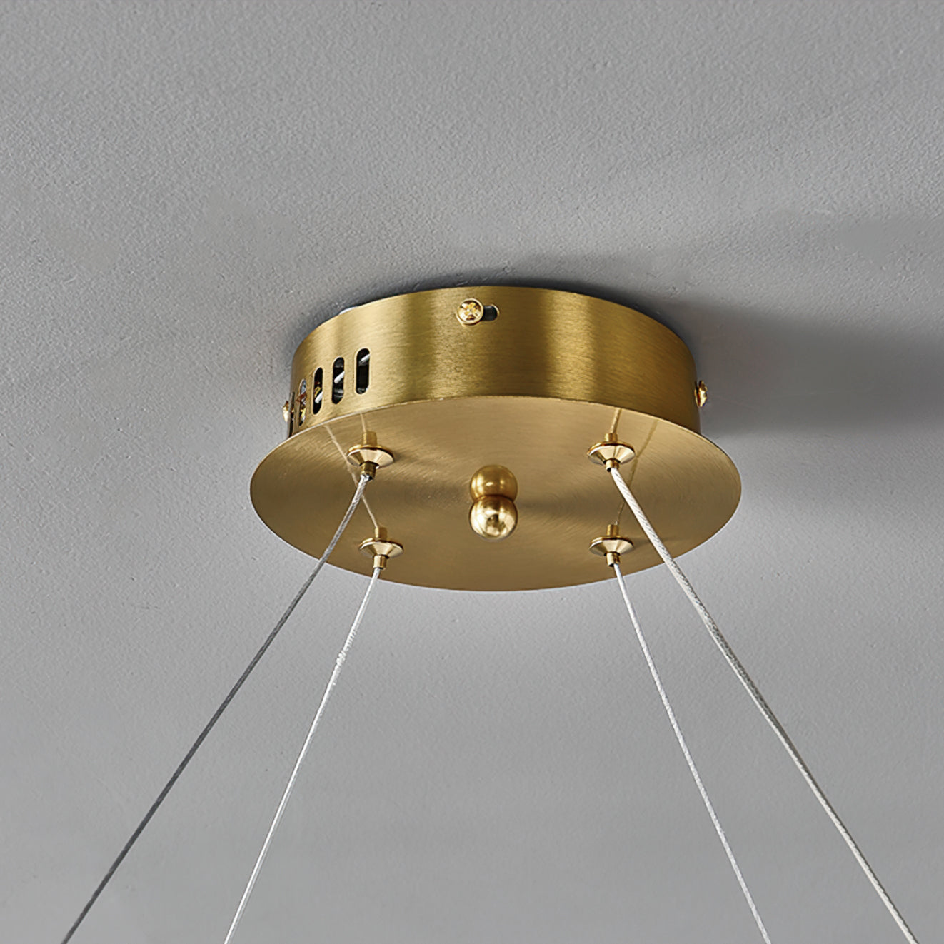 WINDSOR CRYSTAL TEARDROP CEILING LIGHT
