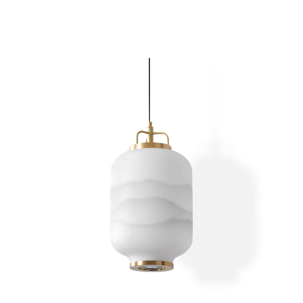 CHARLESTON HEIGHTS MINIATURE GLASS HANGING LANTERN