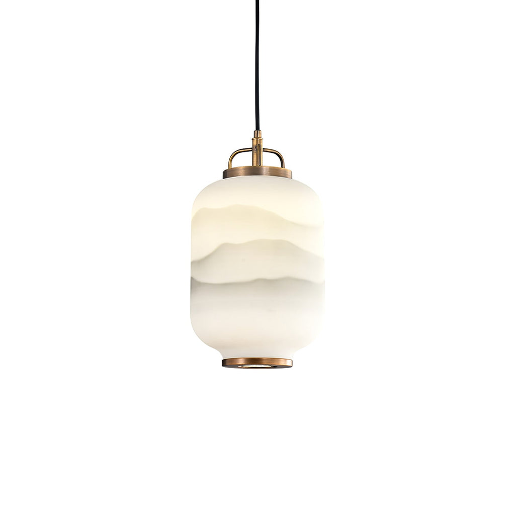 CHARLESTON HEIGHTS MINIATURE GLASS HANGING LANTERN