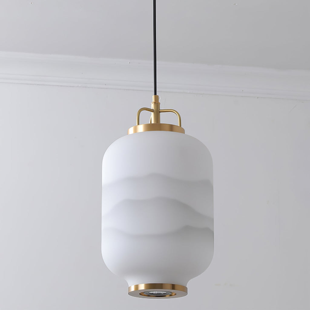 CHARLESTON HEIGHTS MINIATURE GLASS HANGING LANTERN