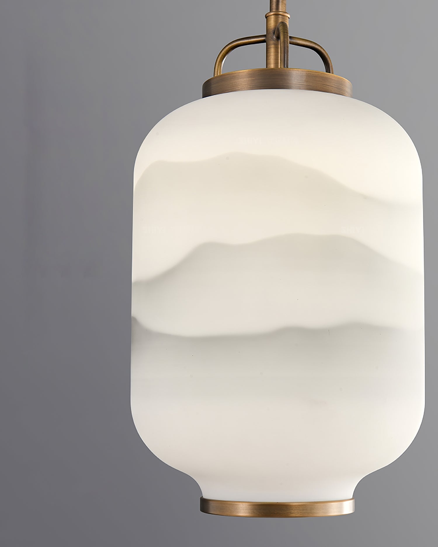 CHARLESTON HEIGHTS MINIATURE GLASS HANGING LANTERN