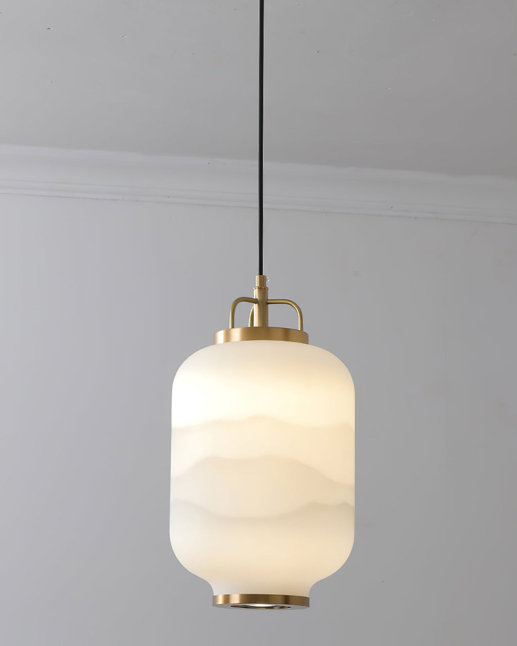 CHARLESTON HEIGHTS MINIATURE GLASS HANGING LANTERN