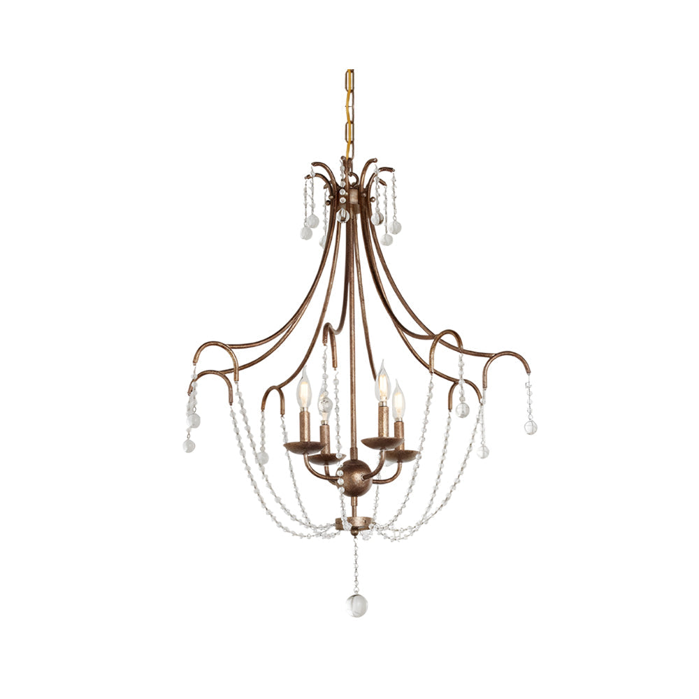 WINTHROP CRYSTAL LANTERN CHANDELIER