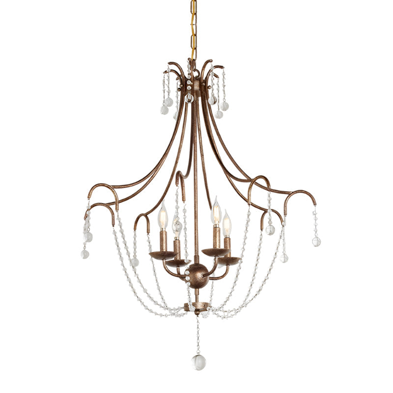WINTHROP CRYSTAL LANTERN CHANDELIER