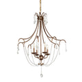 WINTHROP CRYSTAL LANTERN CHANDELIER