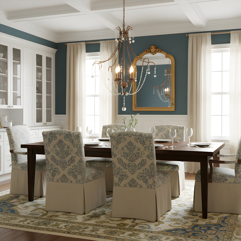 WINTHROP CRYSTAL LANTERN CHANDELIER