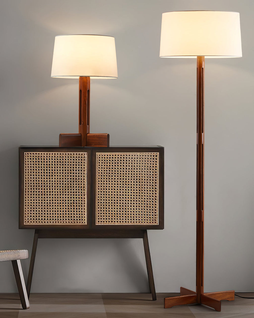 WINTERBOURNE TAPERED SHADOW LAMP