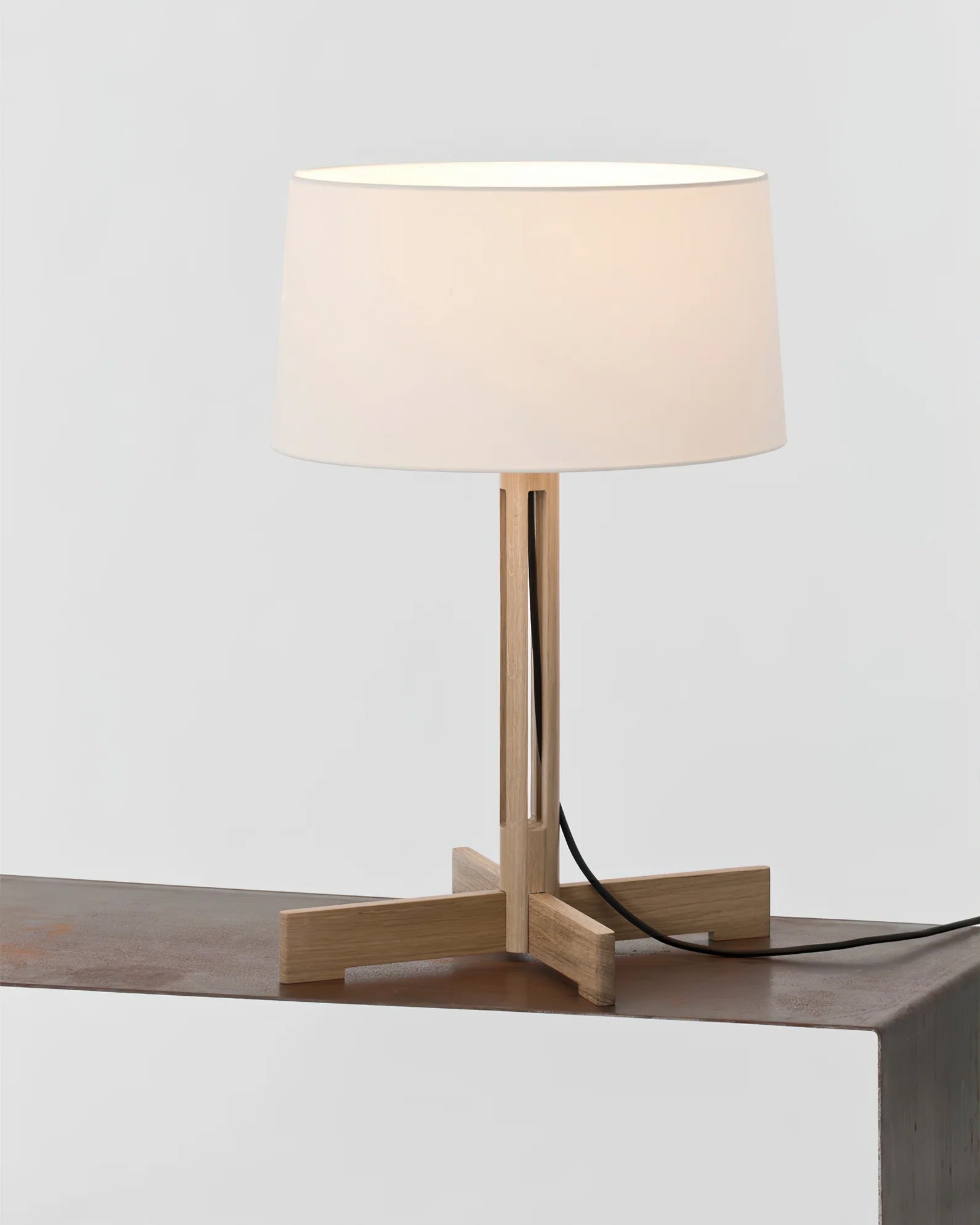 WINTHROP RUSTIC HEMLOCK TABLE LANTERN