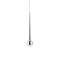 RAVENSCROFT DRAPED GLASS HANGING LANTERN