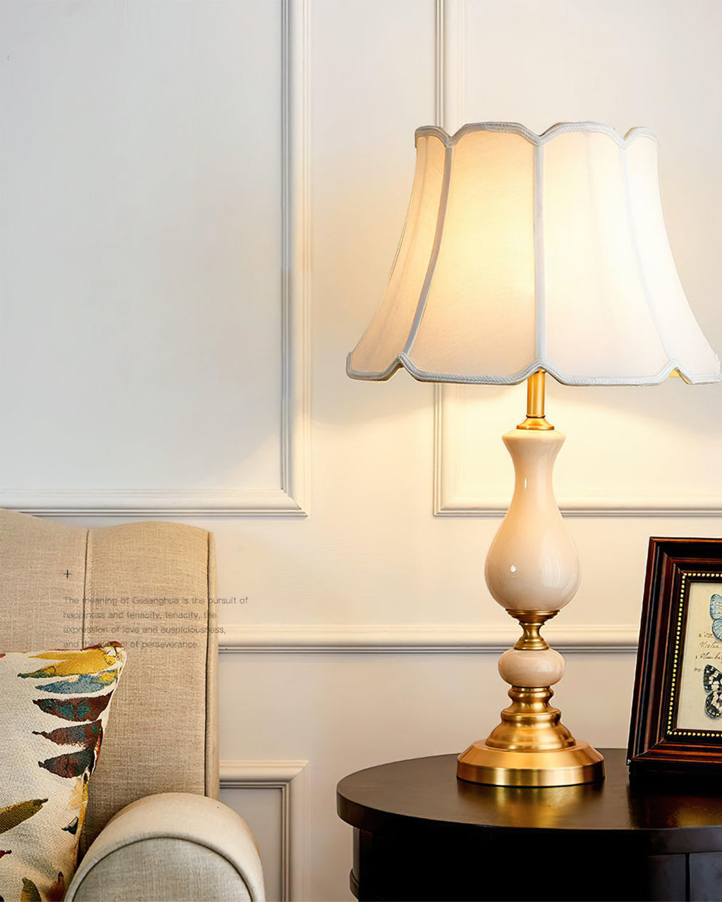 BRAMBLEWOOD ILLUMINATED NIGHTSTAND LANTERN