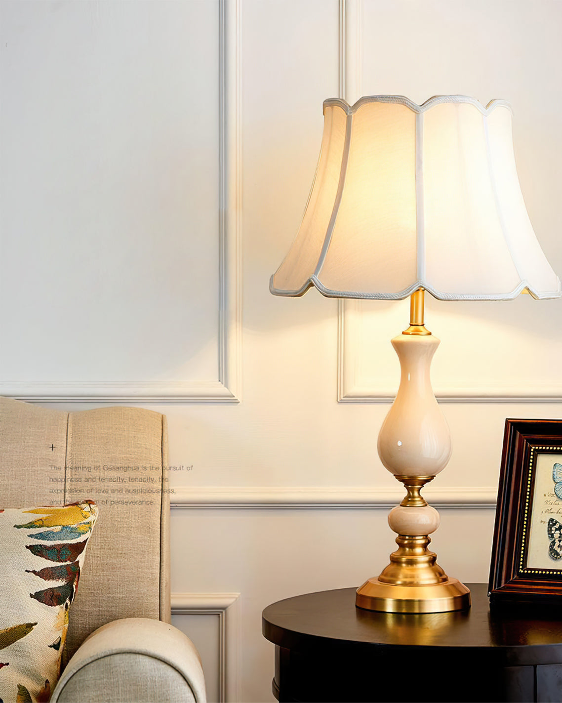BRAMBLEWOOD ILLUMINATED NIGHTSTAND LANTERN