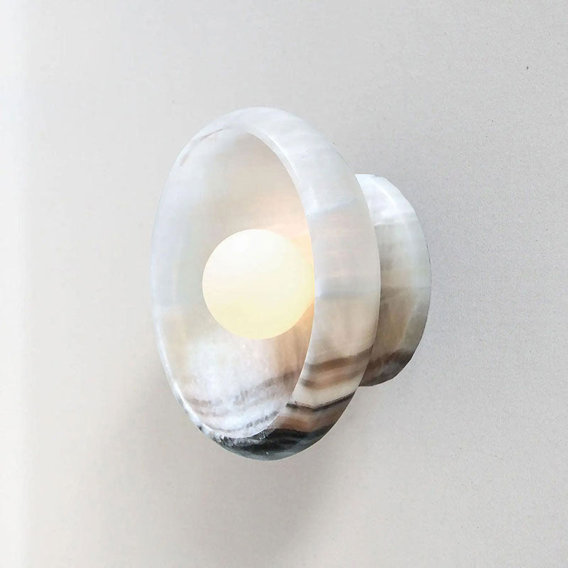 WINTHORPE MARBLE ILLUMINATION SCONCE