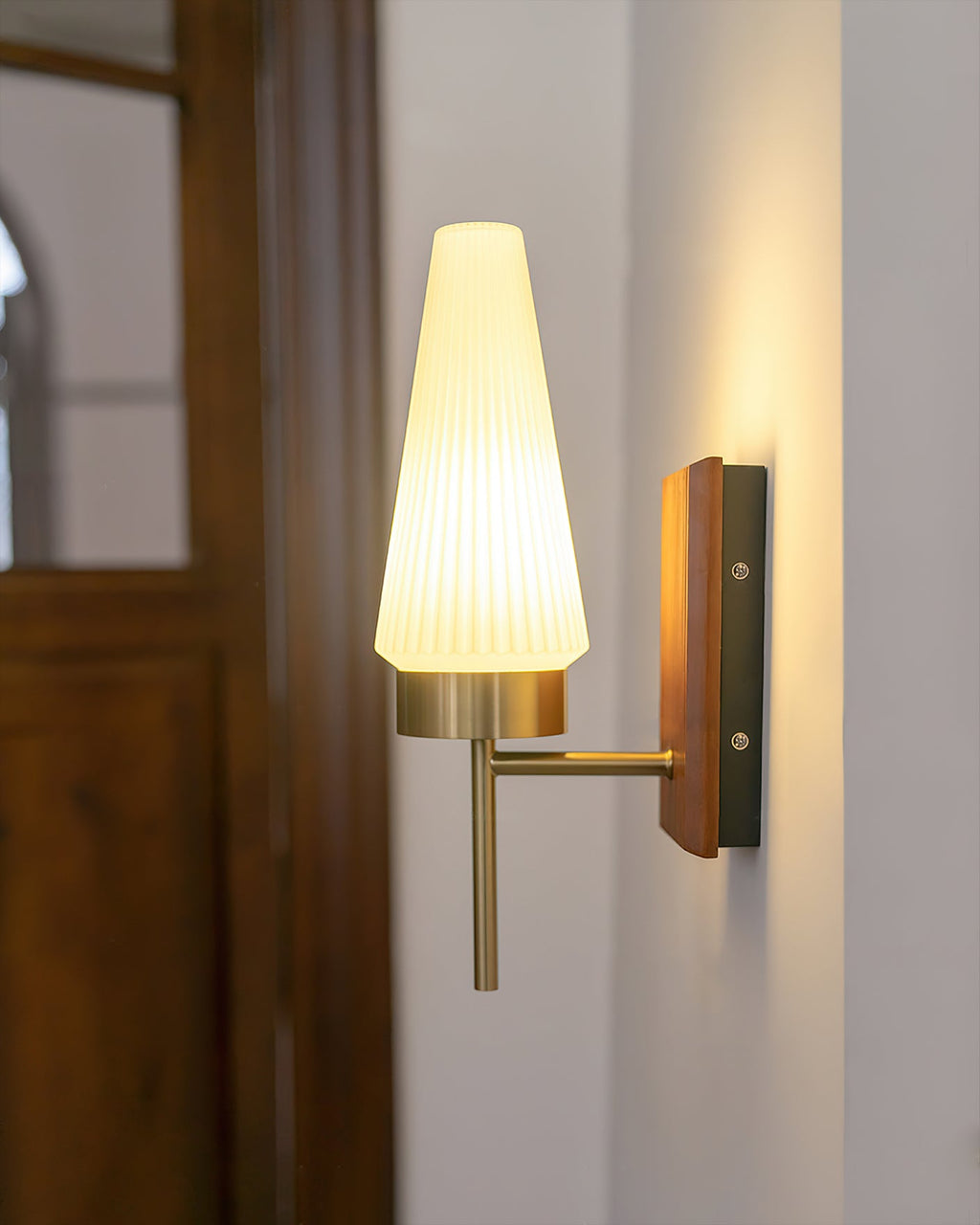 Langley Vintage Lantern Wall Fixture