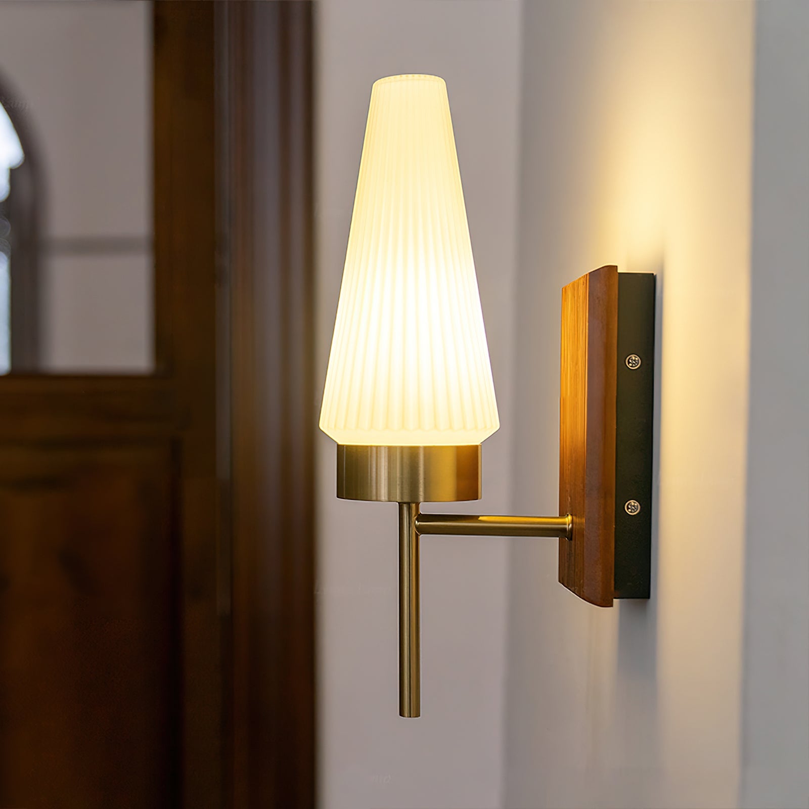 Langley Vintage Lantern Wall Fixture