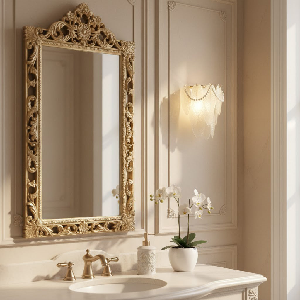 WINDSOR PLUME ILLUMINATED SCONCE