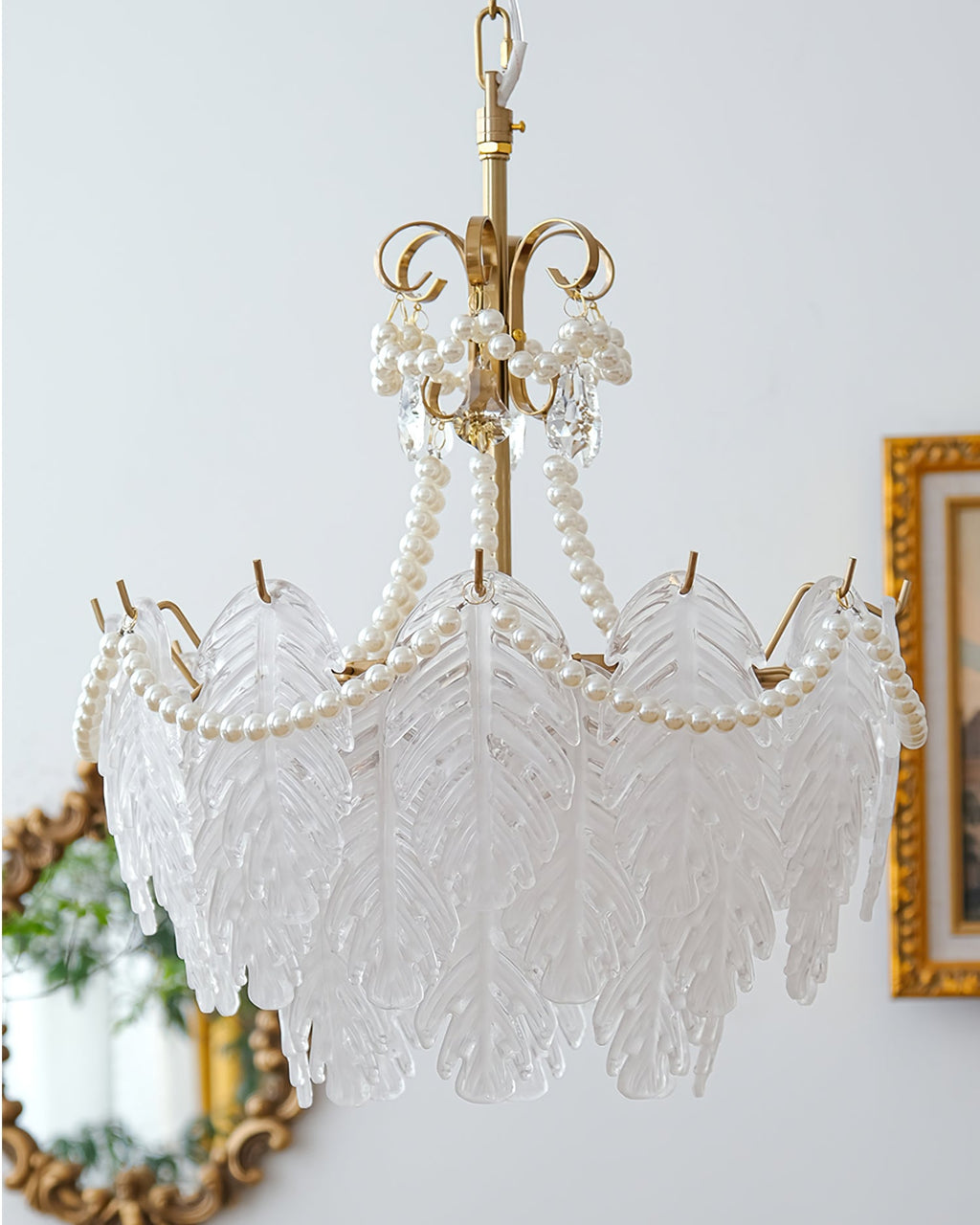 WINDSOR PLUME CRYSTAL LUMINAIRE