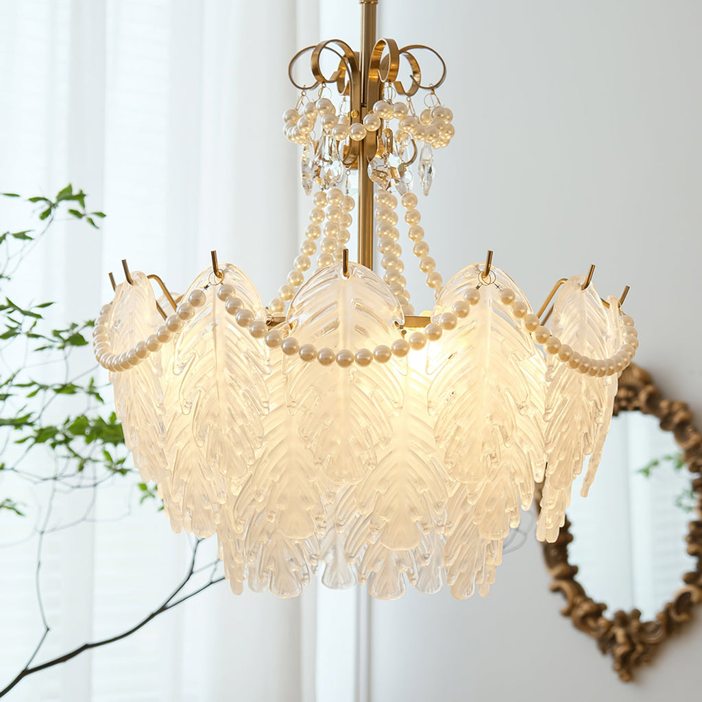 WINDSOR PLUME CRYSTAL LUMINAIRE