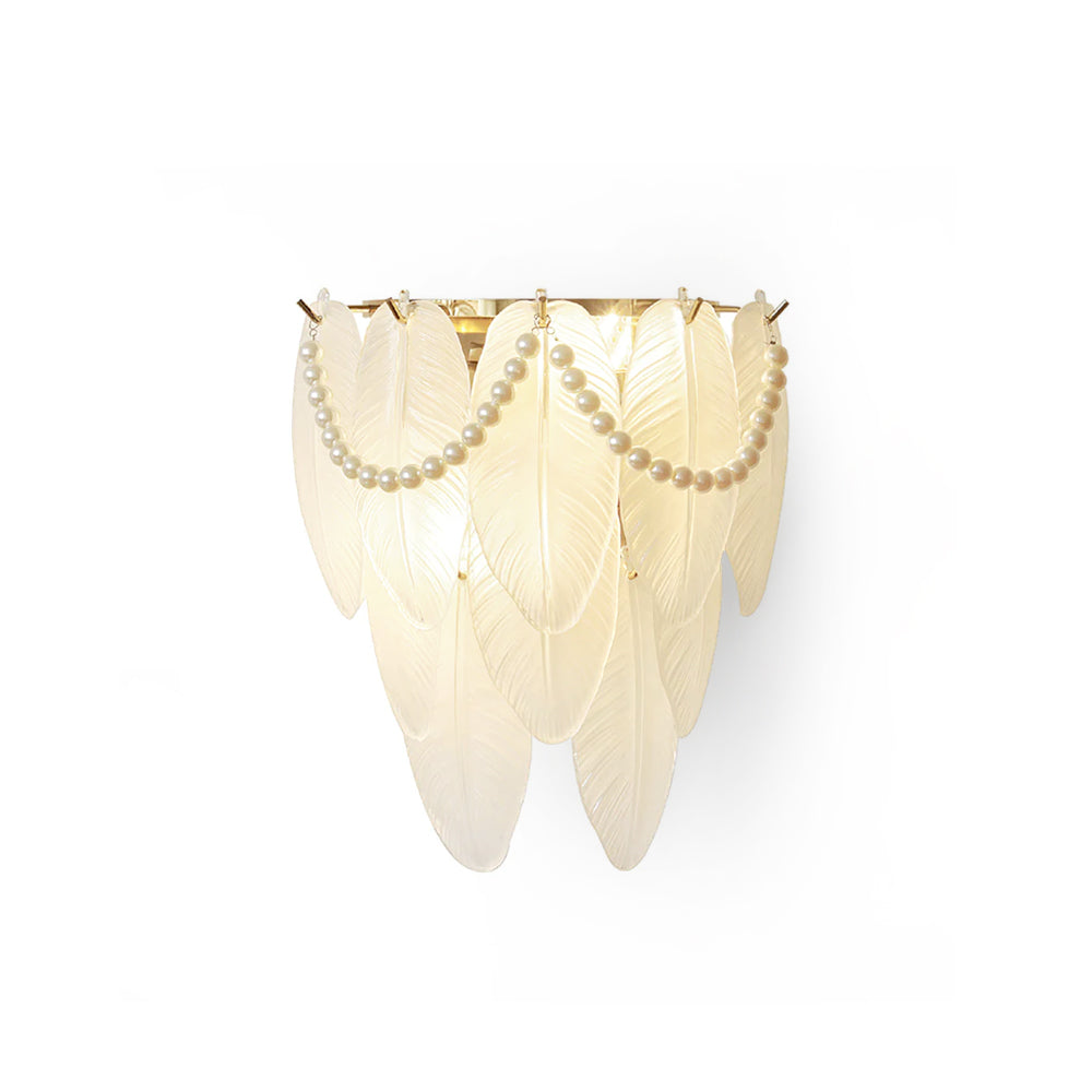 WINDSOR PLUME ILLUMINATED SCONCE