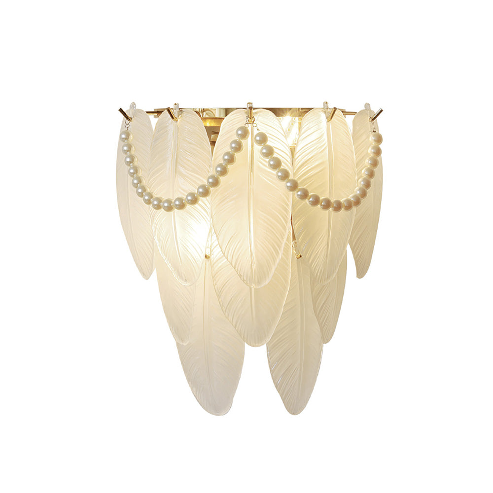 WINDSOR PLUME ILLUMINATED SCONCE