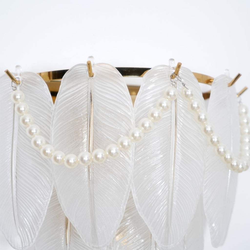 WINDSOR PLUME ILLUMINATED SCONCE