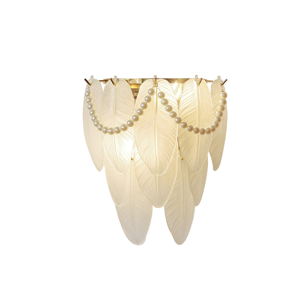 WINDSOR PLUME ILLUMINATED SCONCE