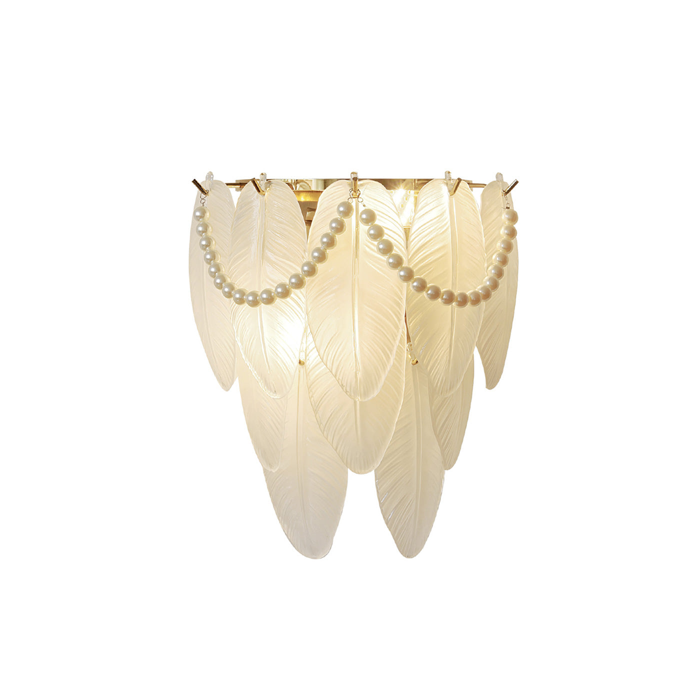 WINDSOR PLUME ILLUMINATED SCONCE