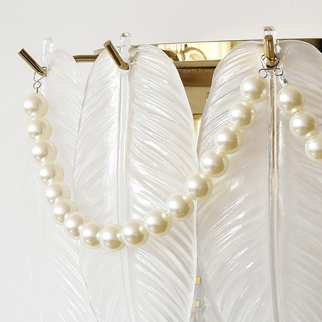 WINDSOR PLUME ILLUMINATED SCONCE
