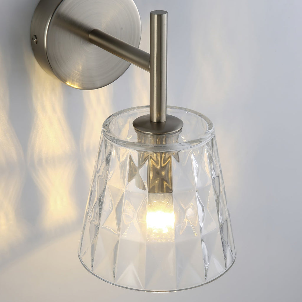 Winthrop Crystal Prism Wall Sconce