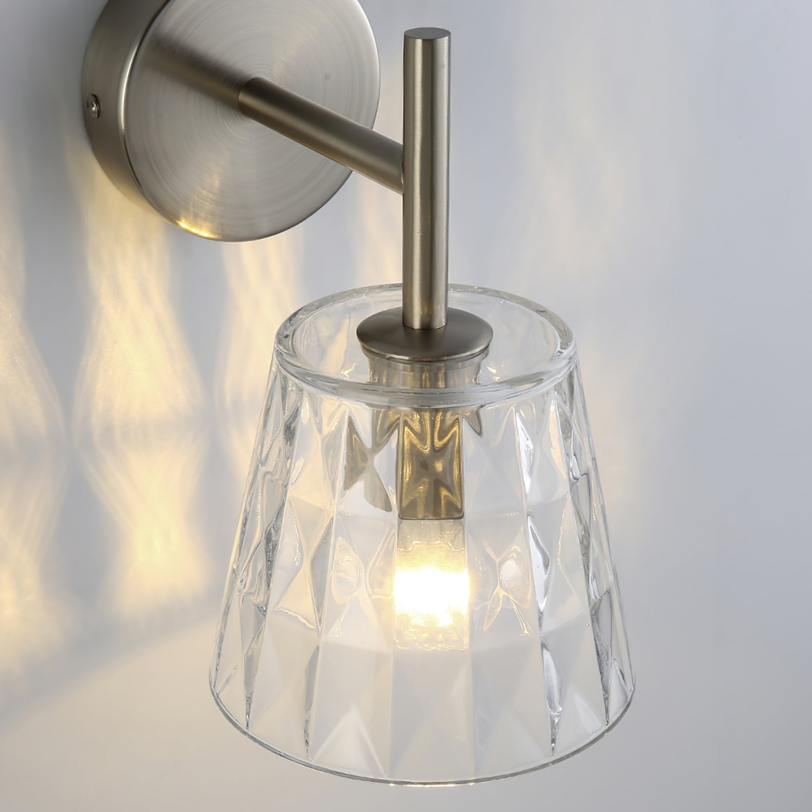 Winthrop Crystal Prism Wall Sconce