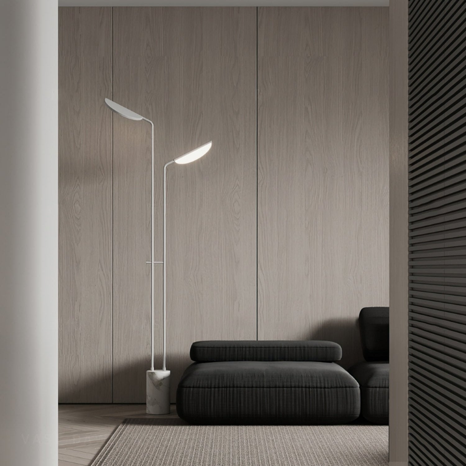 VANDERBILT TAPERED SILK SHADE LAMP
