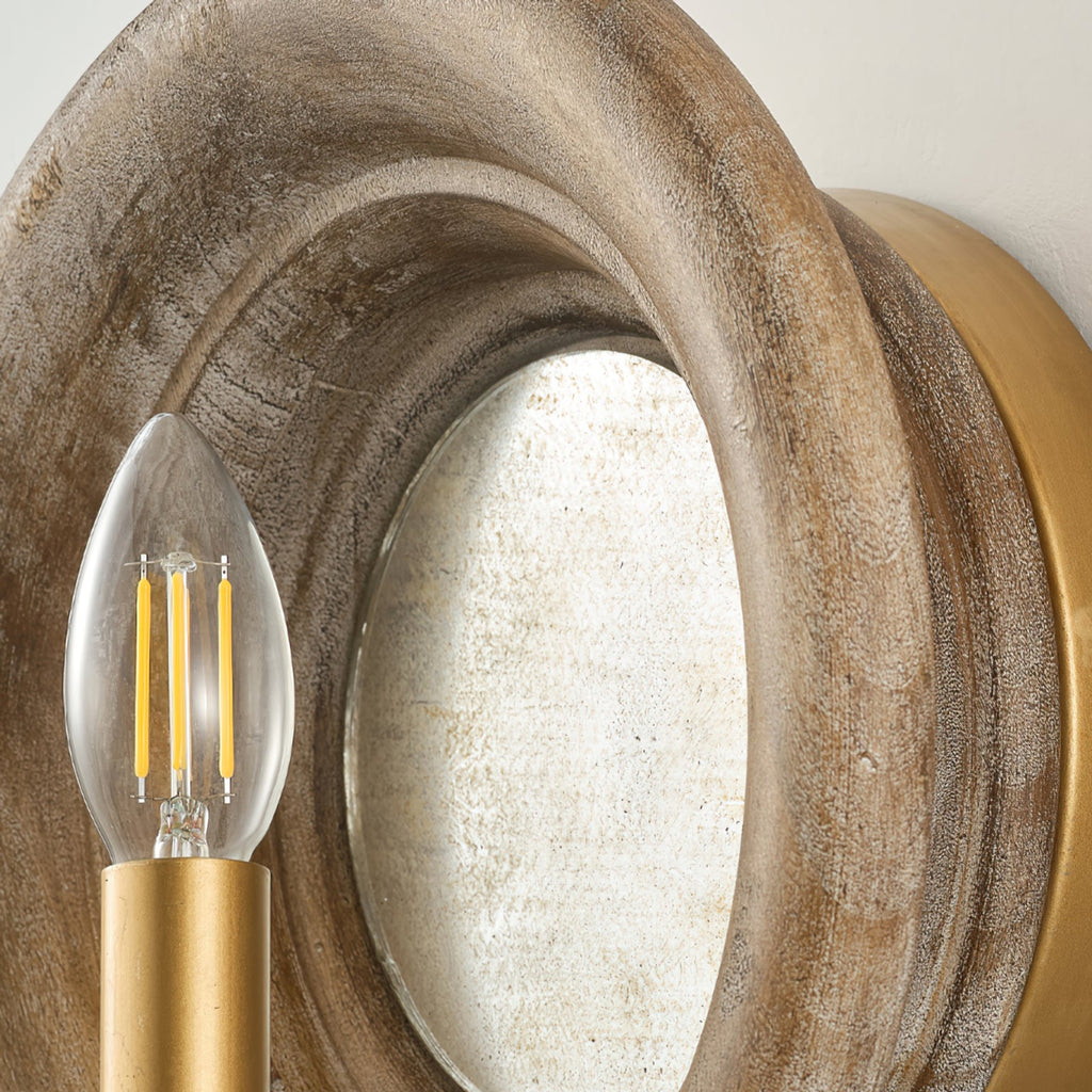 RAVENSCROFT TAPERED BRASS WALL SCONCE