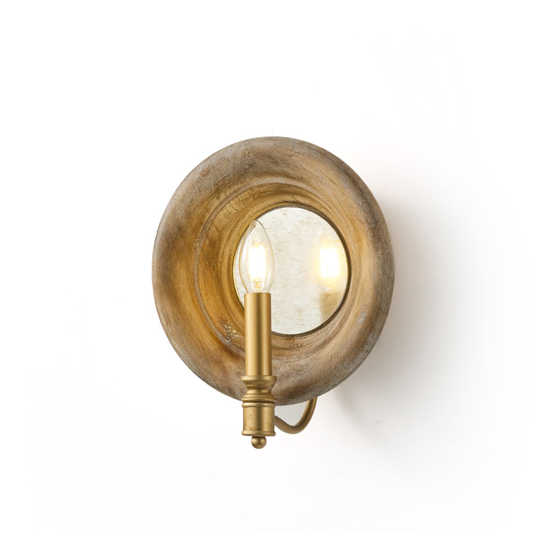 RAVENSCROFT TAPERED BRASS WALL SCONCE