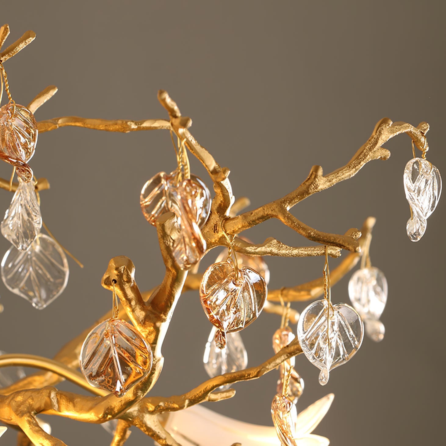 VERITY BLOOMING CRYSTAL CANDELABRA
