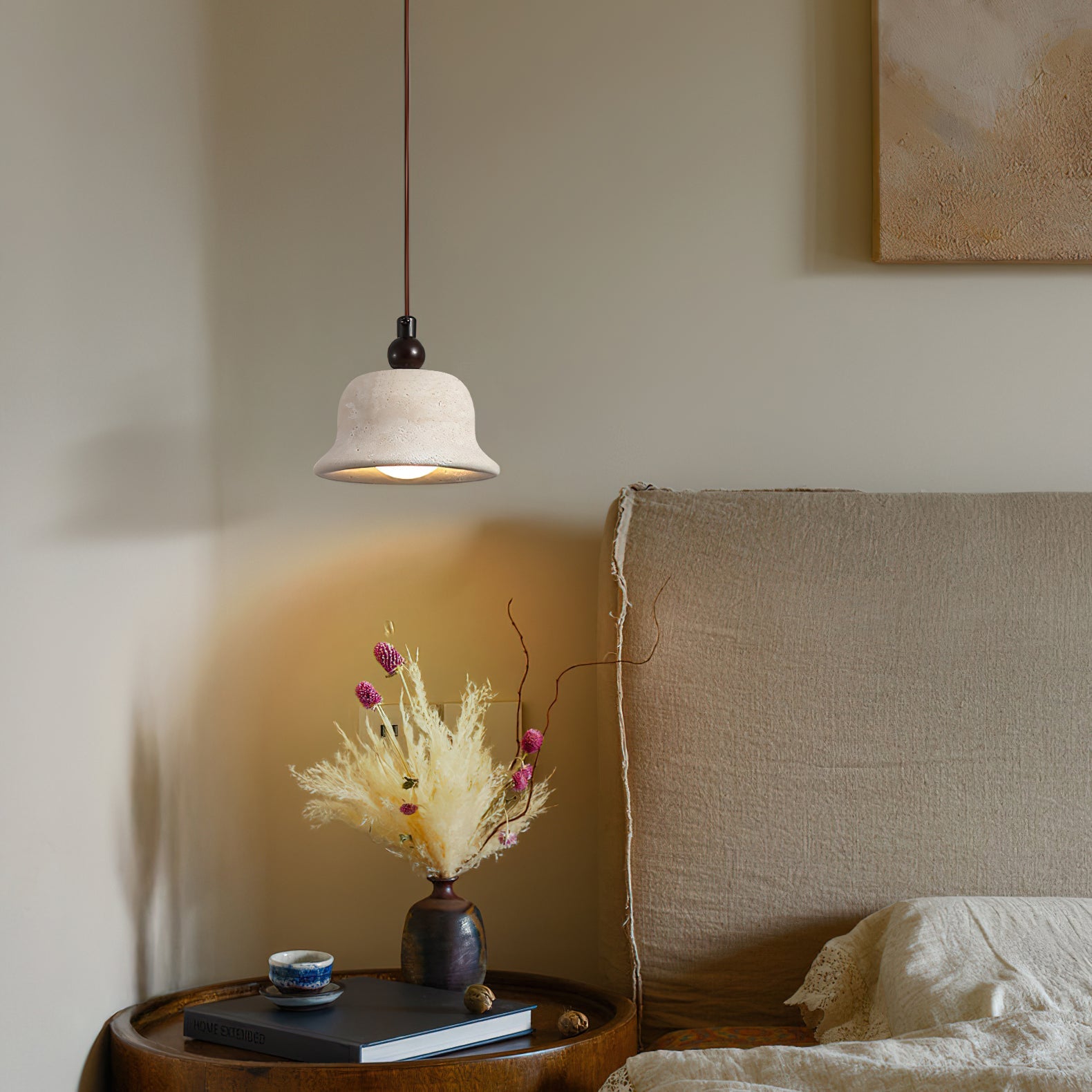 CALDERWELL HANGING GLASS ORB LANTERN