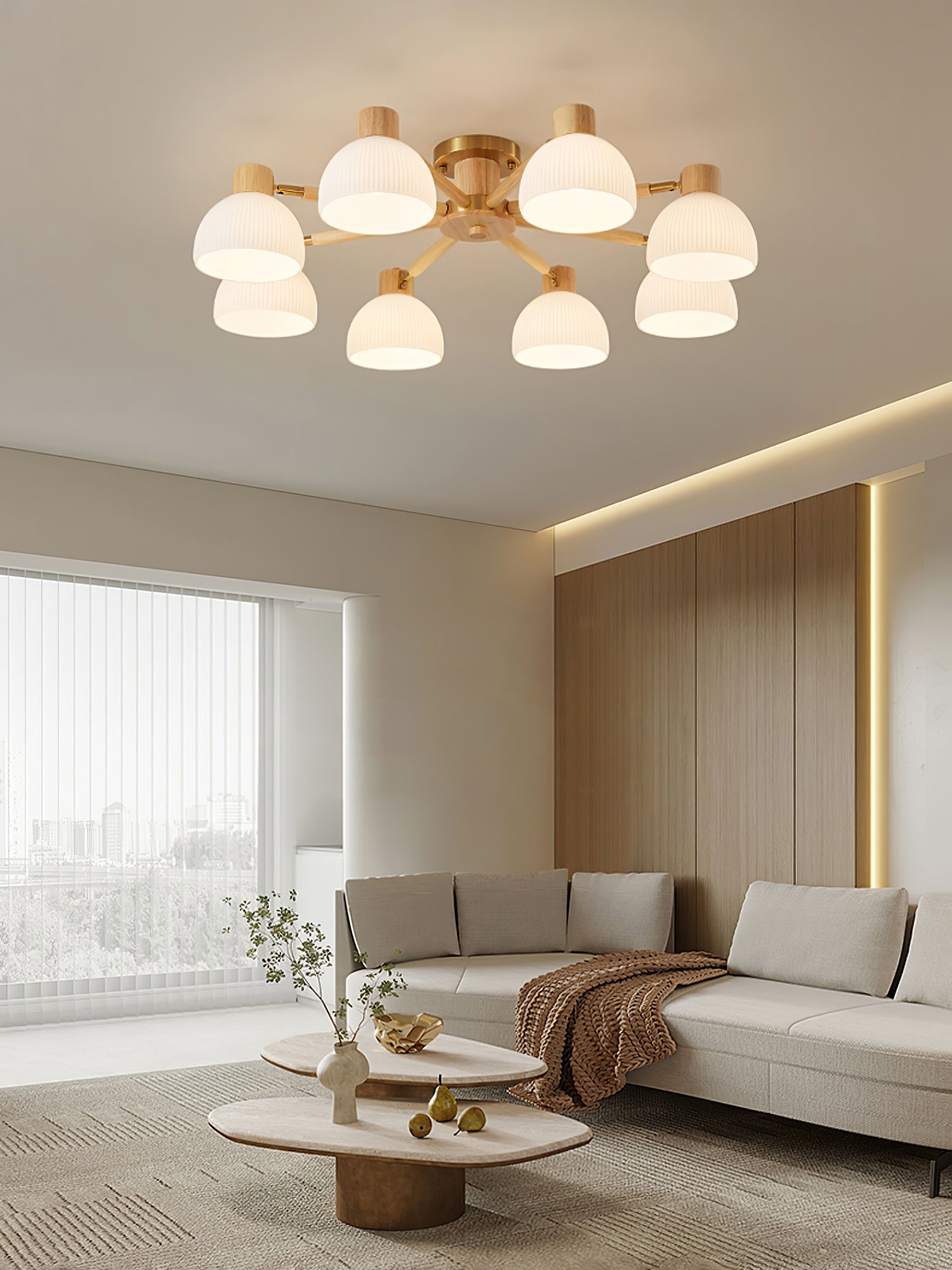 WINTHROP VINTAGE FLARE CEILING LANTERN