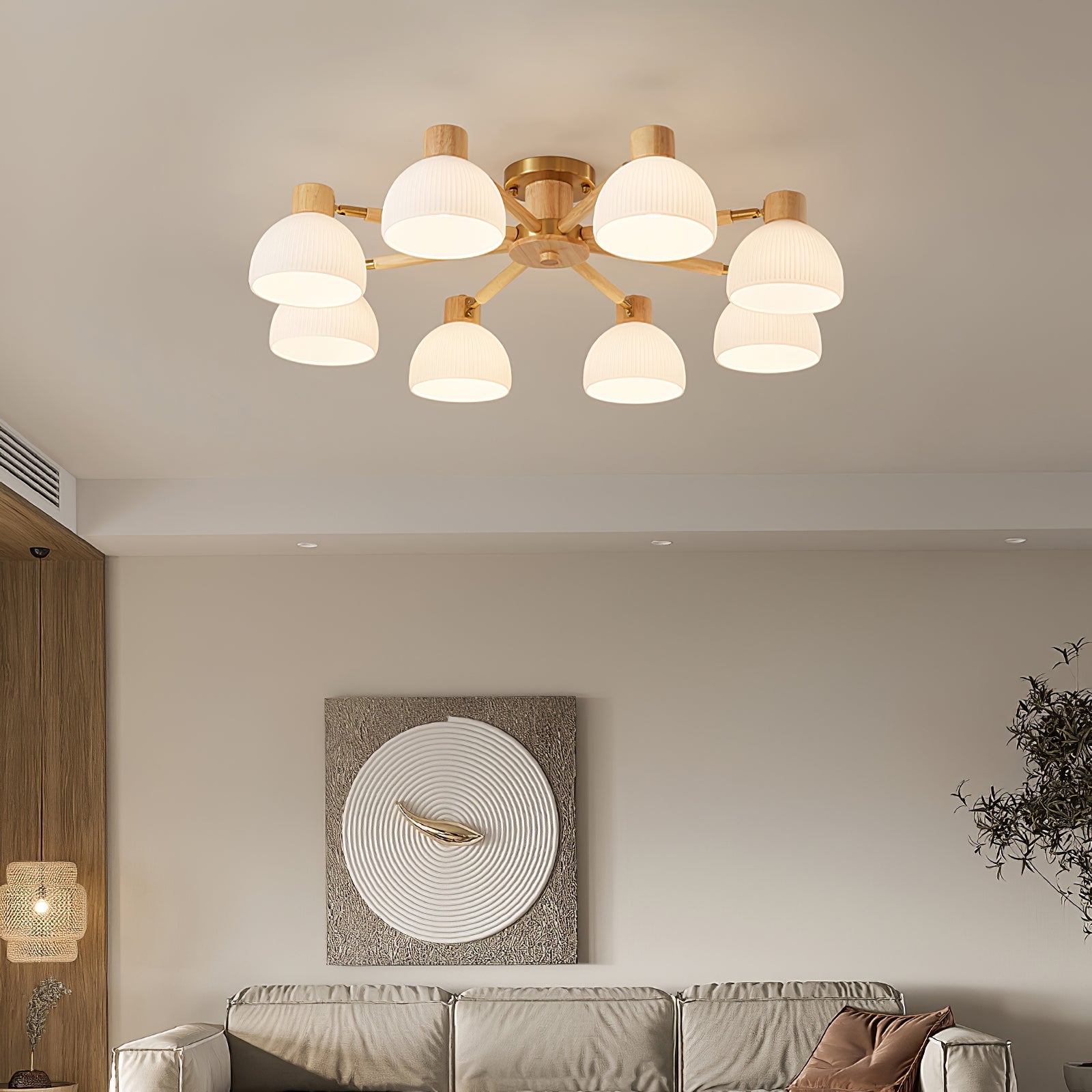 WINTHROP VINTAGE FLARE CEILING LANTERN