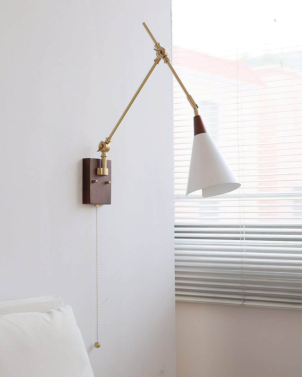RAVENHALL ADJUSTABLE ARM WALL LIGHT