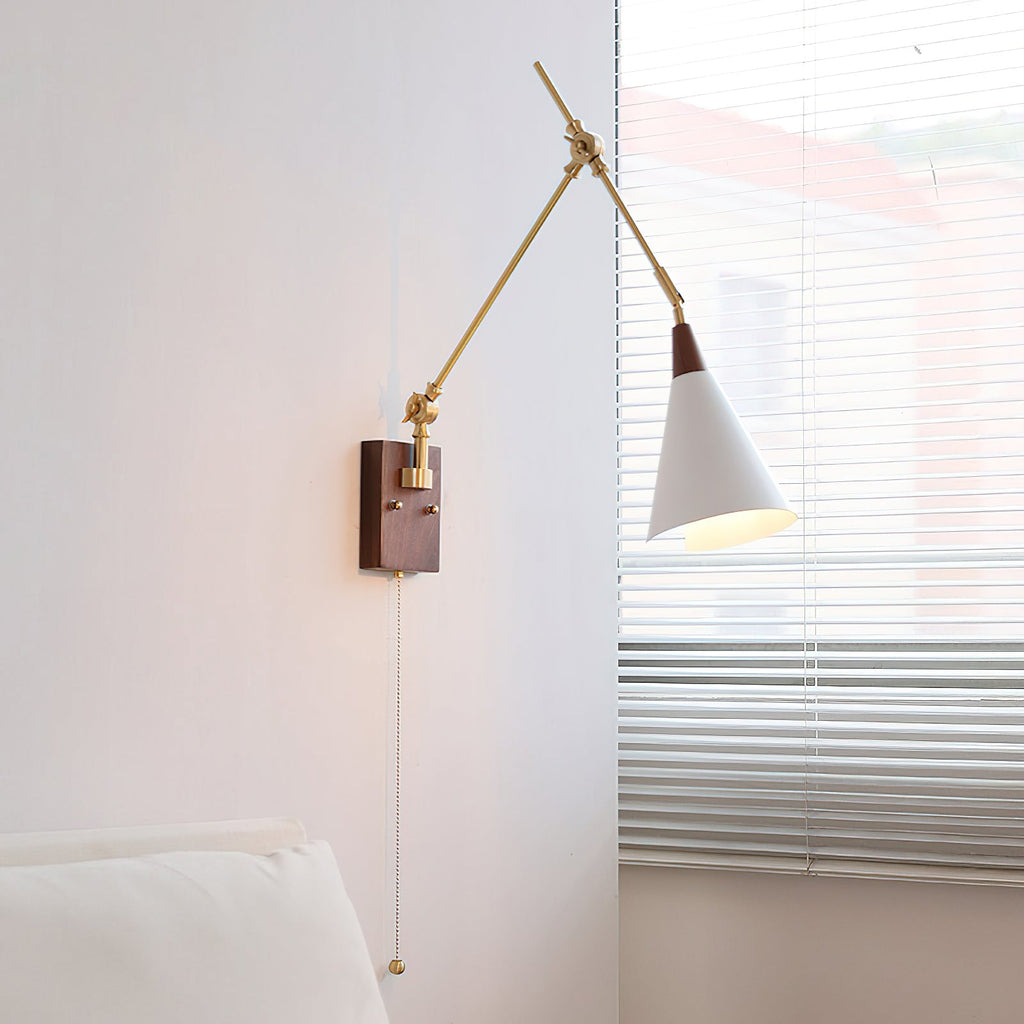 RAVENHALL ADJUSTABLE ARM WALL LIGHT