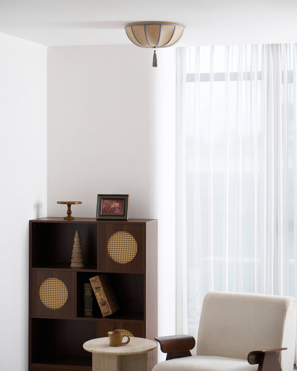 VIOLETTE BLOOM HANGING LANTERN