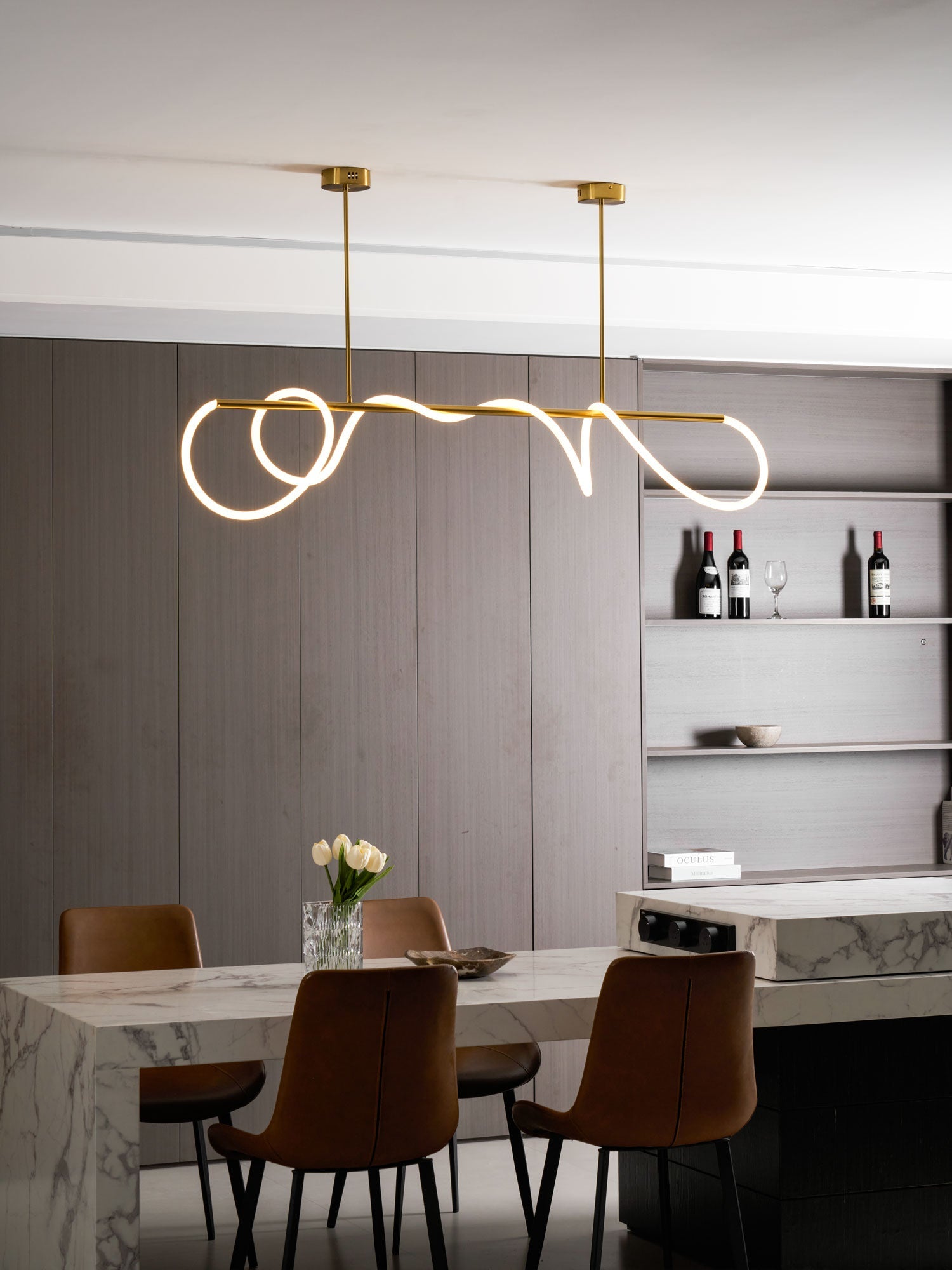 Alaric Aureate Cascade Chandelier