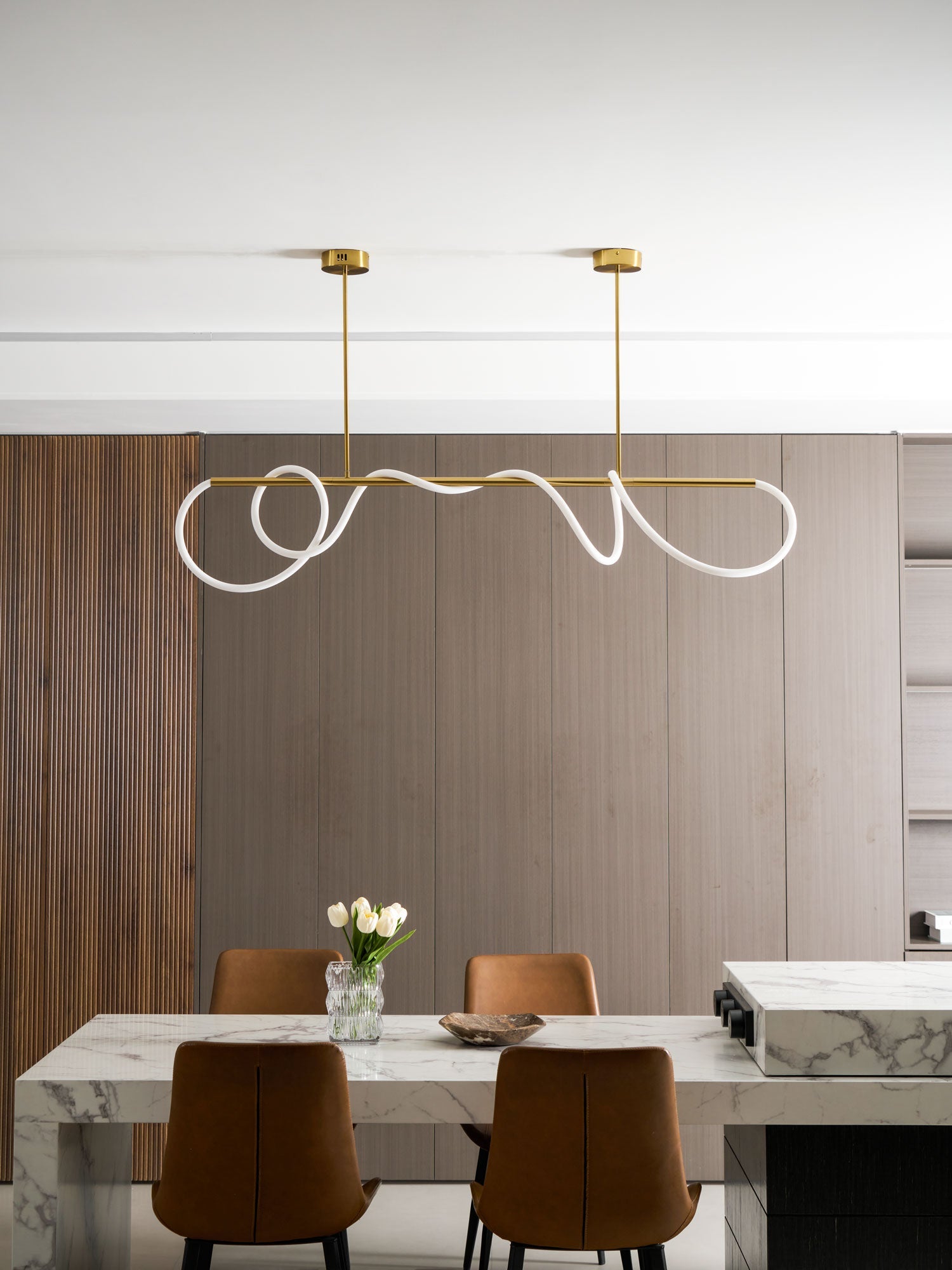 Alaric Aureate Cascade Chandelier