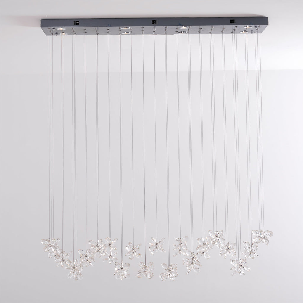 HEATHCLIFF AERIAL BUTTERFLY LIGHTING INSTALLATION