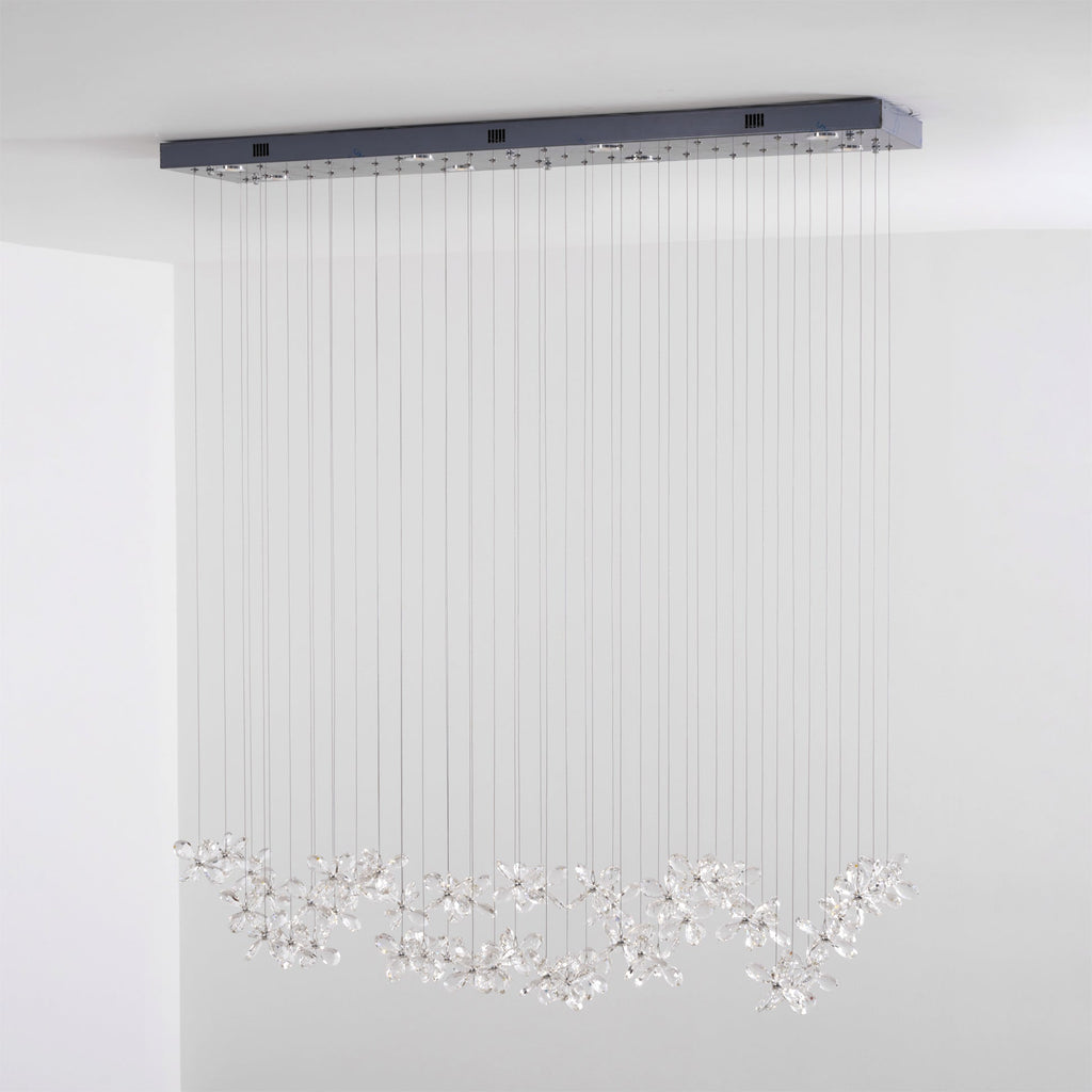 HEATHCLIFF AERIAL BUTTERFLY LIGHTING INSTALLATION