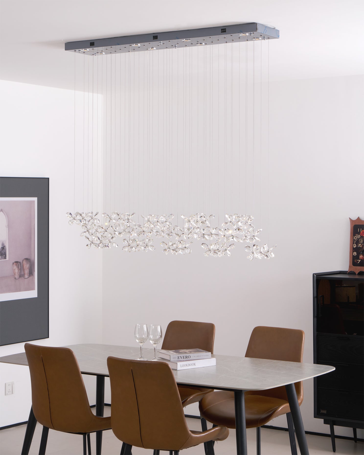 HEATHCLIFF AERIAL BUTTERFLY LIGHTING INSTALLATION