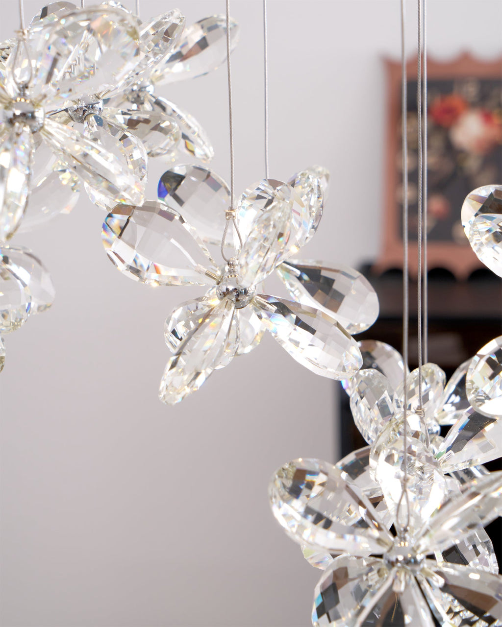 HEATHCLIFF AERIAL BUTTERFLY LIGHTING INSTALLATION