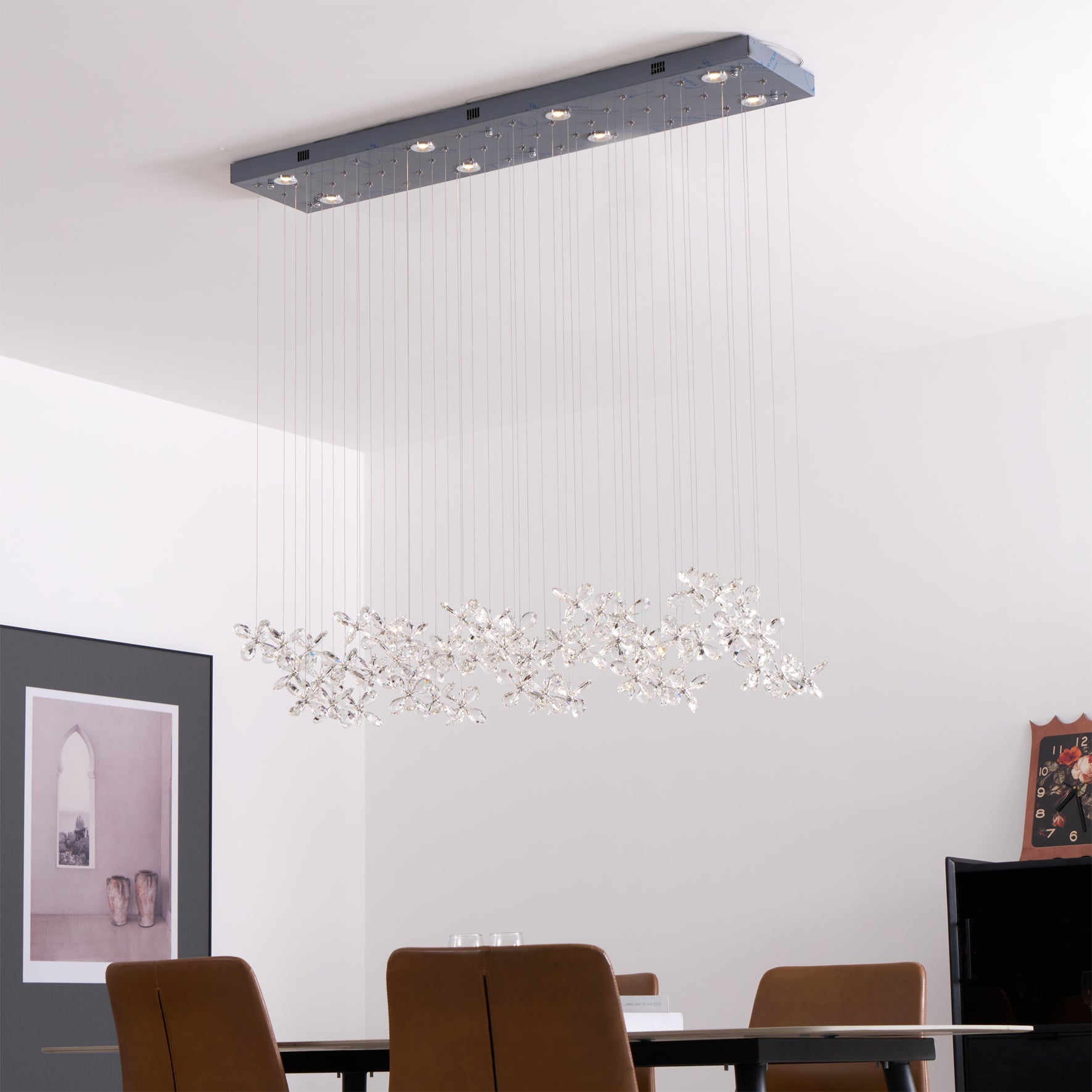 HEATHCLIFF AERIAL BUTTERFLY LIGHTING INSTALLATION