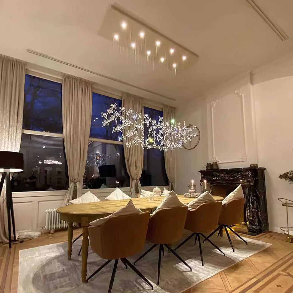 HEATHCLIFF AERIAL BUTTERFLY LIGHTING INSTALLATION
